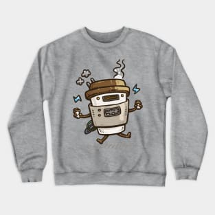 Latte Bot Crewneck Sweatshirt